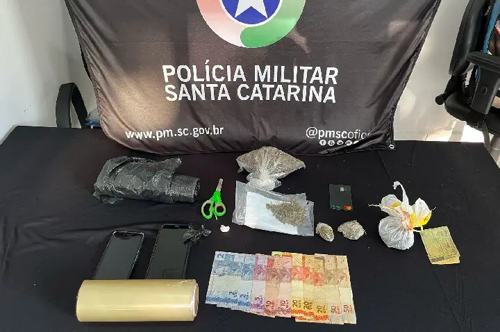 Polícia Militar prende homens por Tráfico de Drogas em Descanso