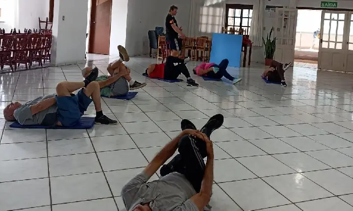 Santa Helena promove aulas de ginástica para idosos