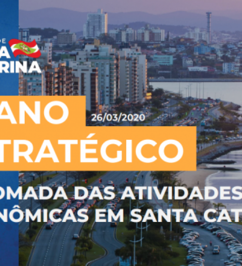 Governo divulga plano de retomada de atividades econômicas.