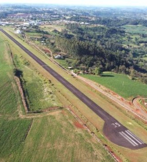 Aeroporto Hélio Wasum receberá investimento de mais de R$ 8 milhões, confira;