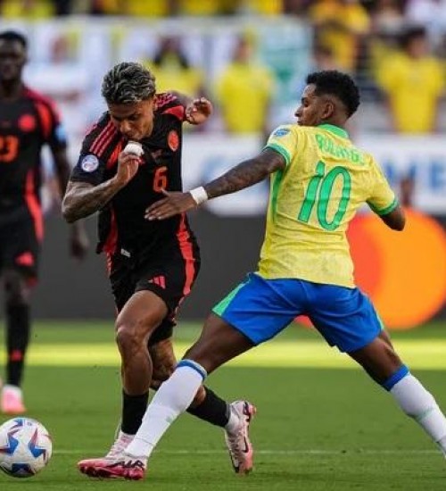 Brasil empata com a Colômbia e enfrentará Uruguai nas quartas de final da Copa América.