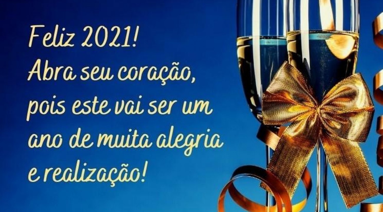 A Rádio Legal FM 87.7 deseja a todos um feliz e abençoado 2021.