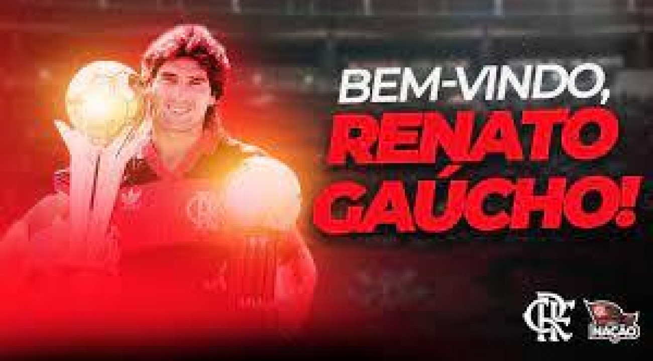 Flamengo anuncia Renato Portaluppi como novo técnico.