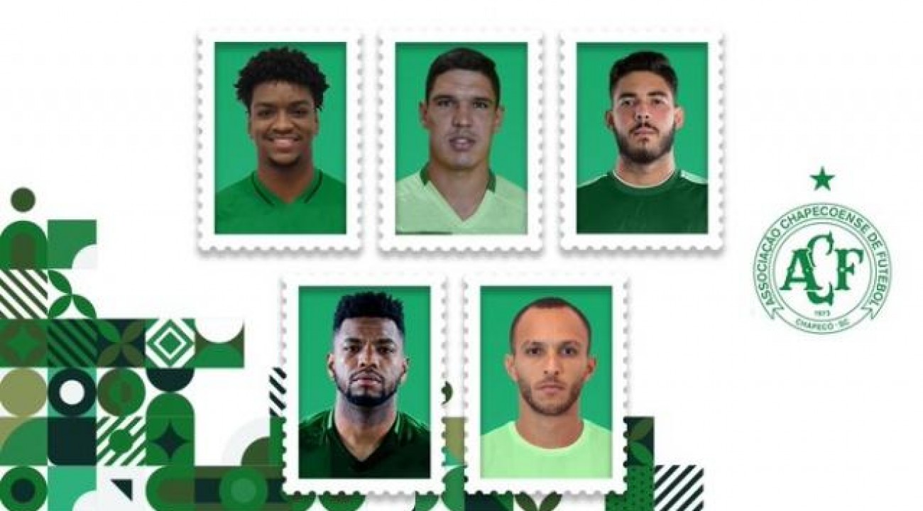 Chapecoense confirma ‘pacotaço’ com cinco atletas; confira.