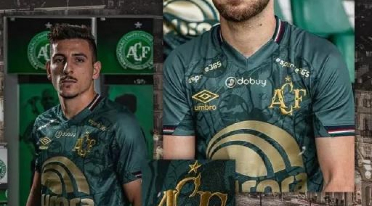 Chapecoense lança camisa três em homenagem à Itália.