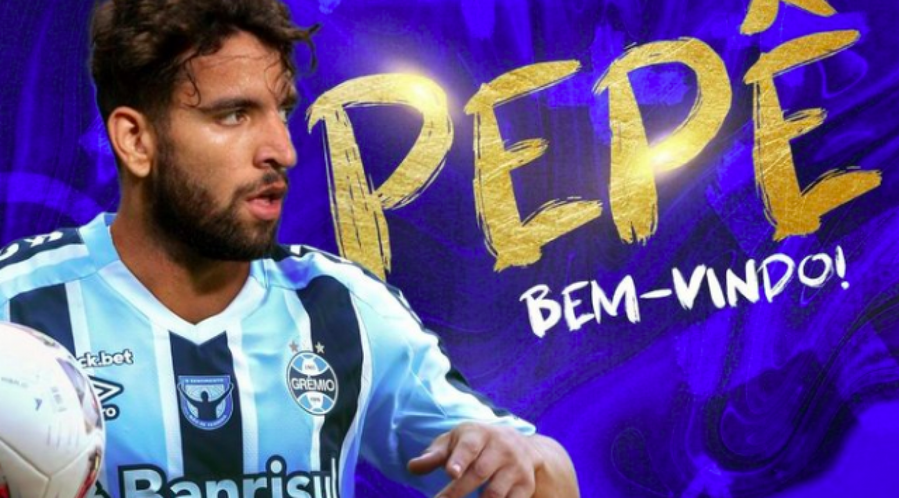 Grêmio anuncia contratação de Pepê, do Cuiabá.