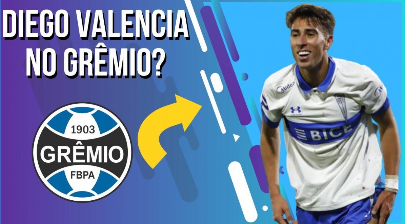 Grêmio retoma negociação com centroavante Diego Valencia.