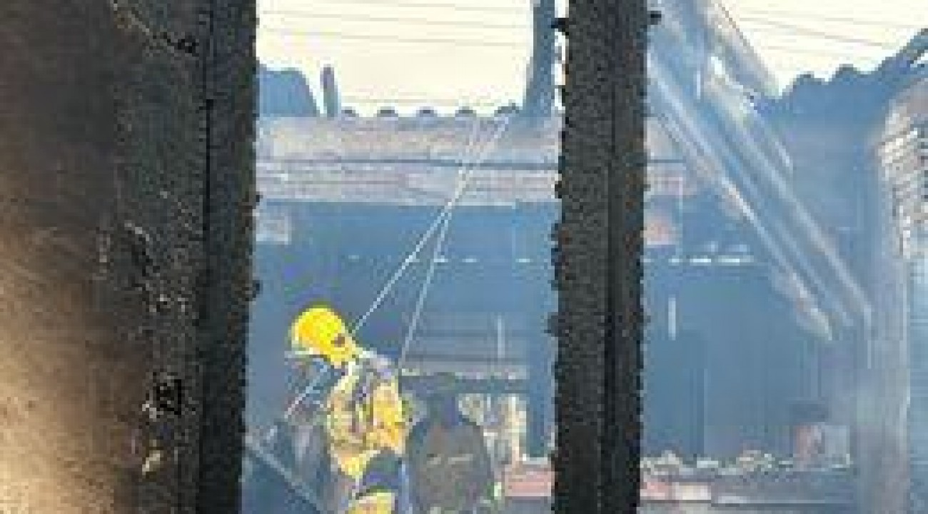 Incêndio destrói parcialmente residência em Guaraciaba