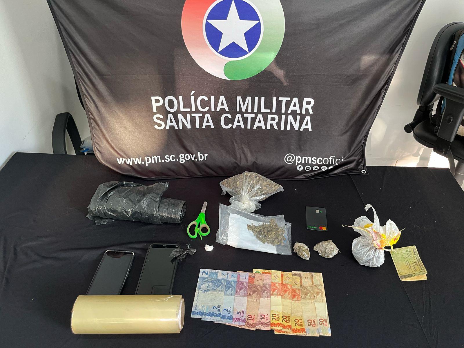 Polícia Militar prende homens por Tráfico de Drogas em Descanso